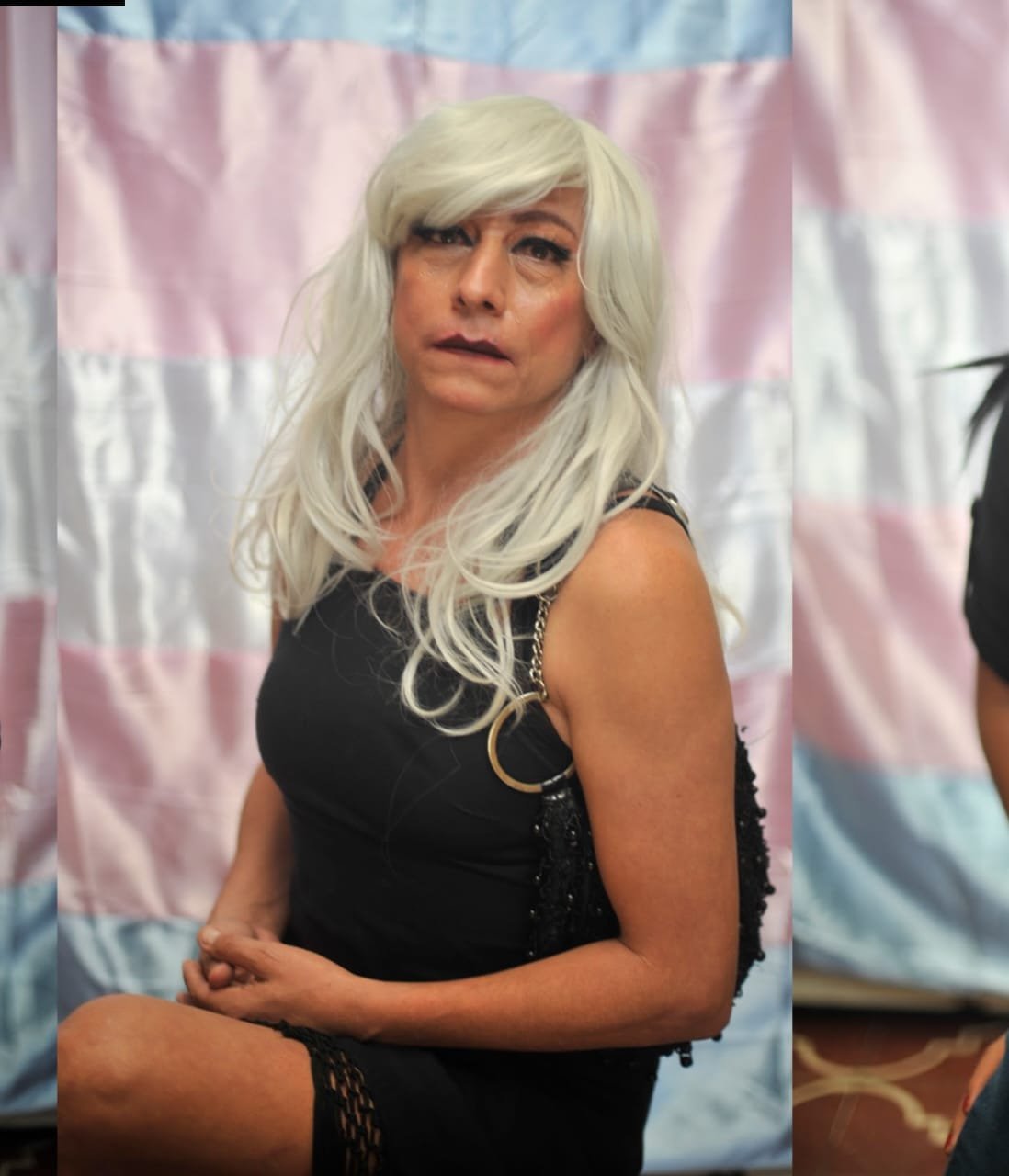  Valentina de Paz. Fotografía cortesía: Colectivo de mujeres trans y trabajadoras sexuales del Trébol. 